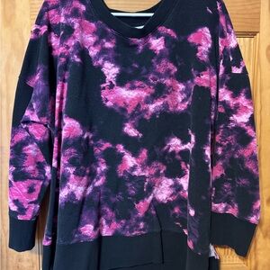 LuLaRoe Black and Pink Sweater